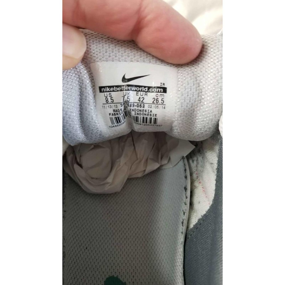 Nike Airmax Air Command Pure platinum Gym Red White Classic Tennis Shoe Size 8.5 - Picture 10 of 10